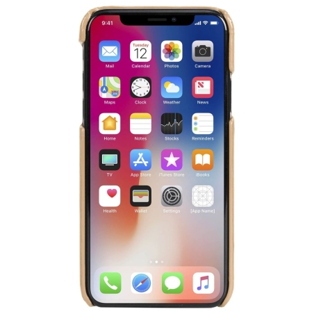 Krusell Sunne 2 Card Cover Apple iPhone XS Max vintage nude