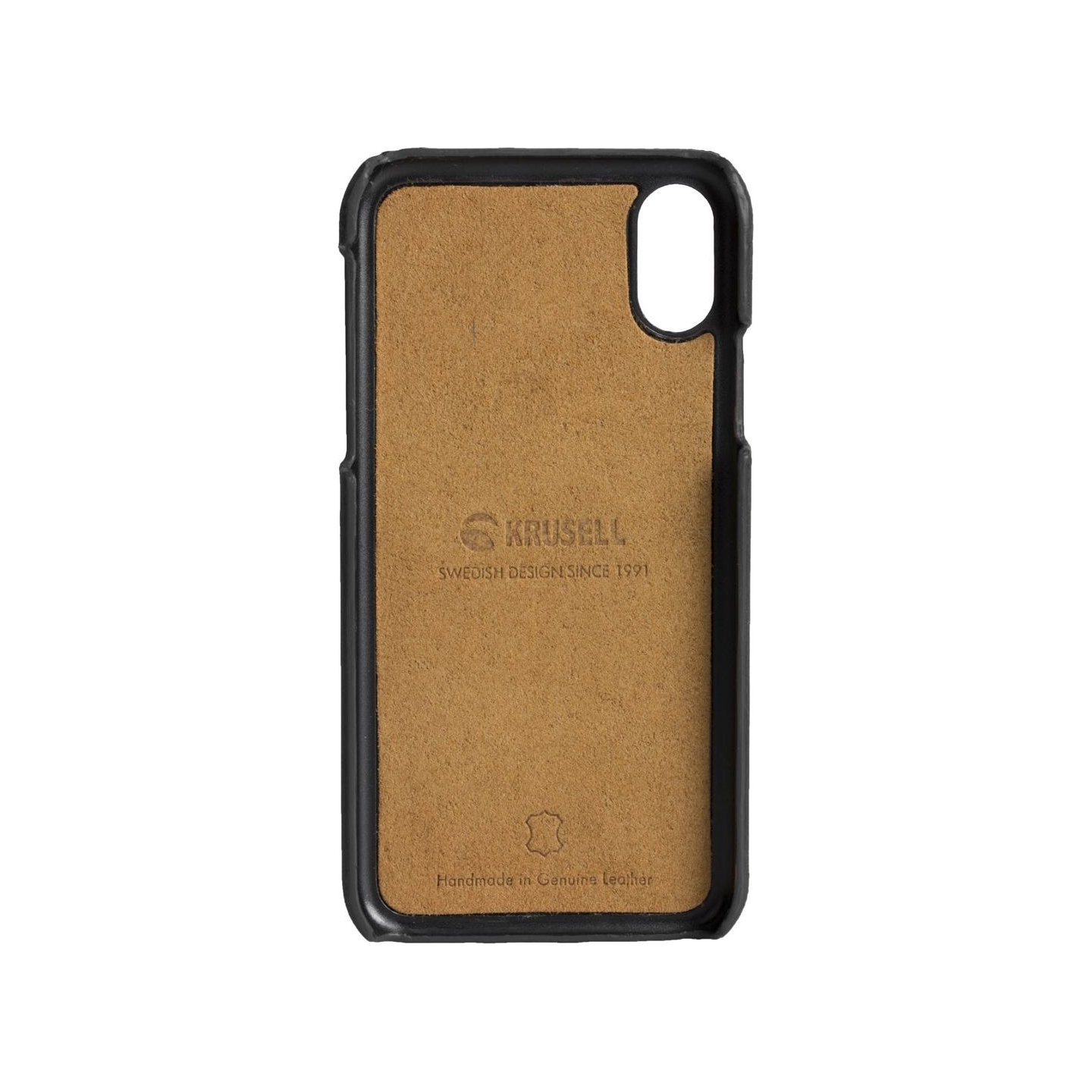 Krusell Sunne 2 Card Cover Apple iPhone XS Max vintage black