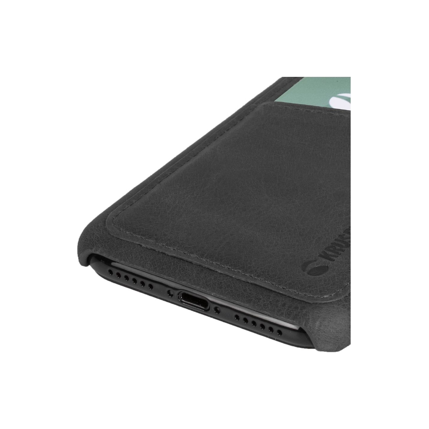 Krusell Sunne 2 Card Cover Apple iPhone XS Max vintage black