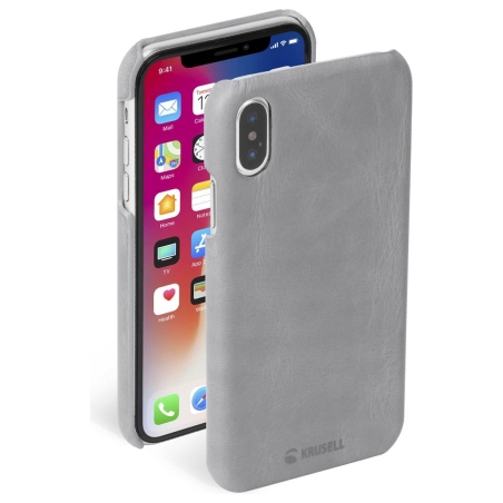 Krusell Sunne Cover Apple iPhone XS vintage grey