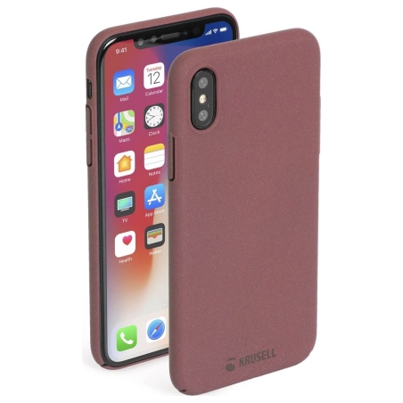 Krusell Sandby Cover Apple iPhone XS rust