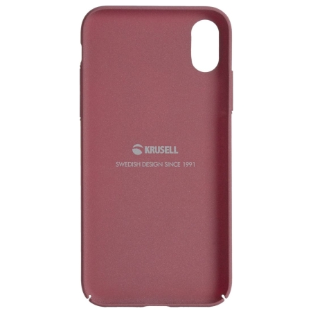 Krusell Sandby Cover Apple iPhone XS rust