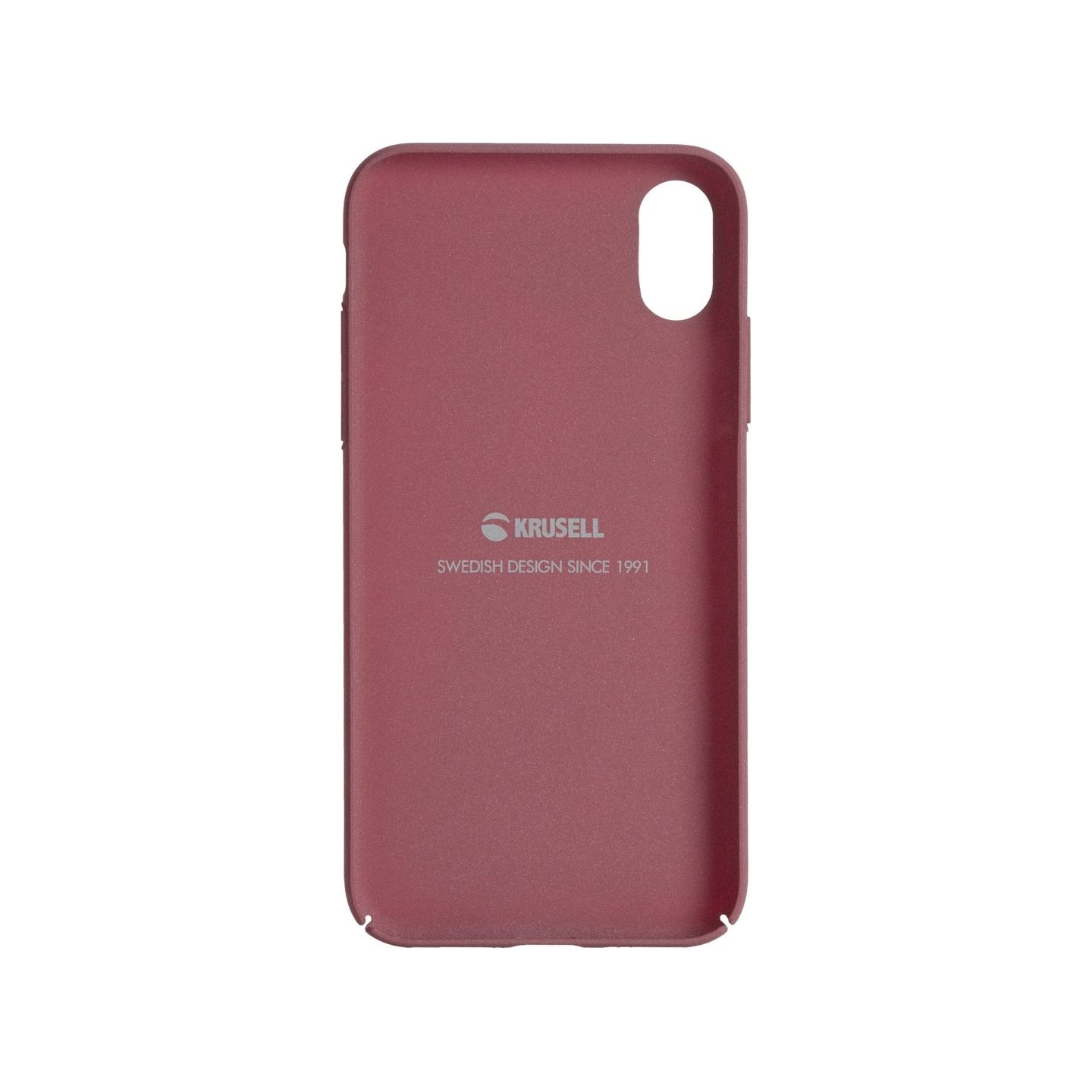 Krusell Sandby Cover Apple iPhone XS rust