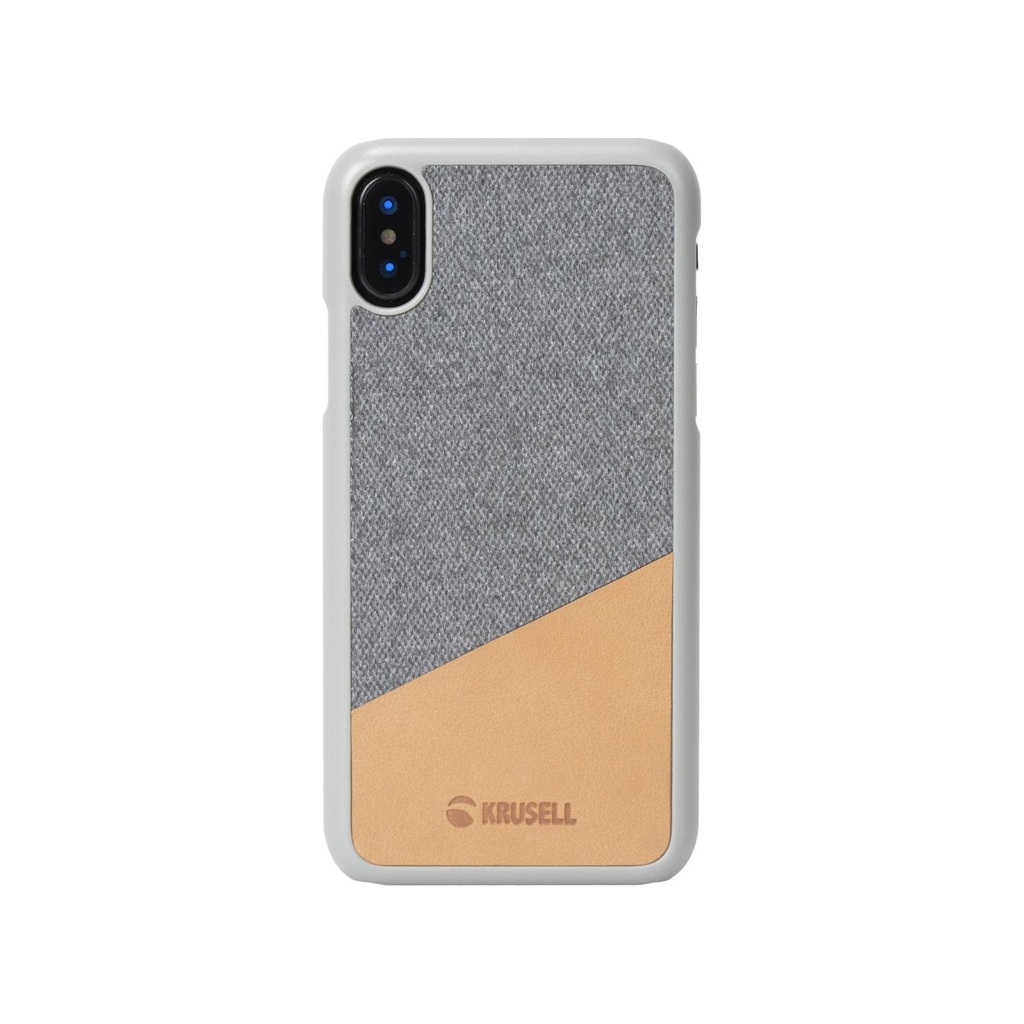 Krusell Tanum Cover Apple iPhone XS nude