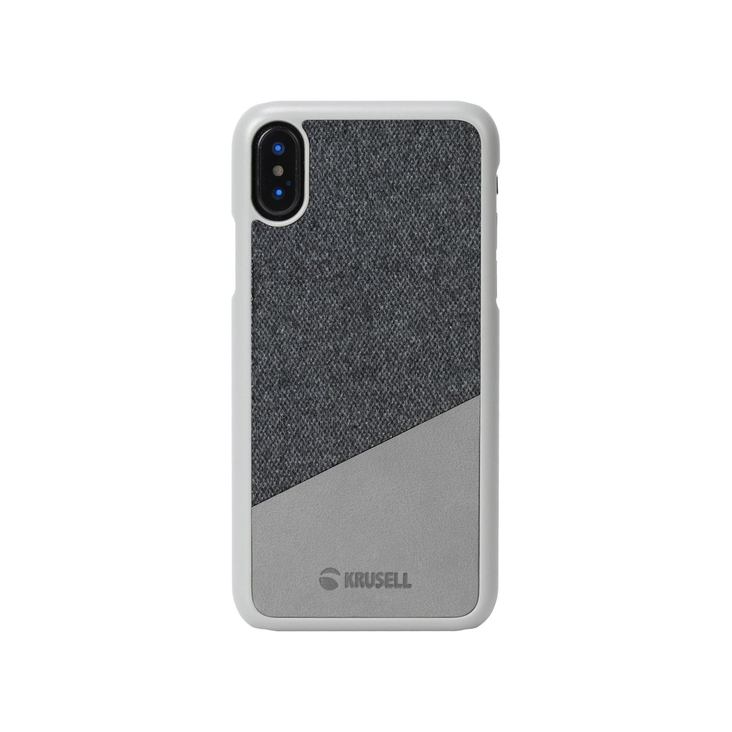 Krusell Tanum Cover Apple iPhone XS grey