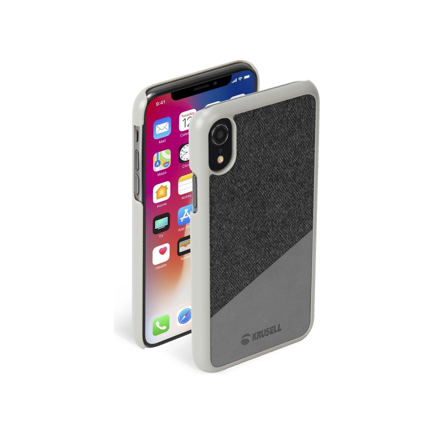 Krusell Tanum Cover Apple iPhone XR grey