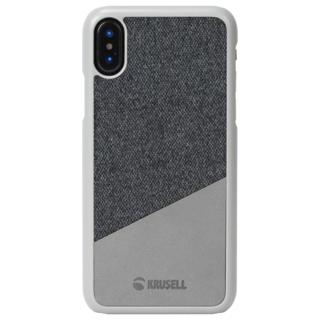 Krusell Tanum Cover Apple iPhone XS Max grey