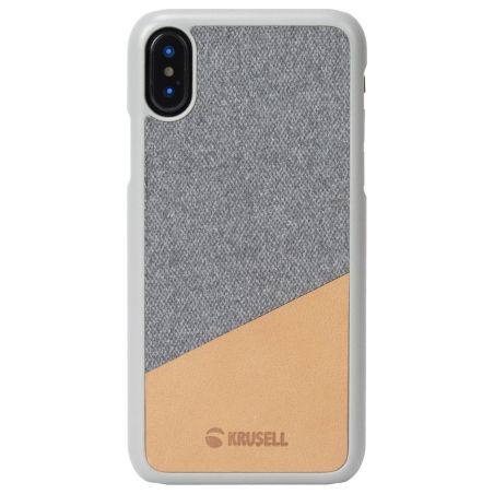 Krusell Tanum Cover Apple iPhone XS Max nude