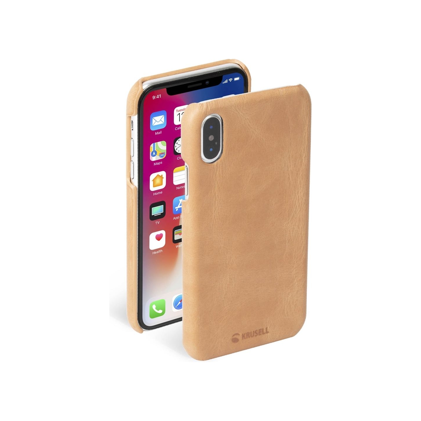 Krusell Sunne Cover Apple iPhone XS Max vintage nude