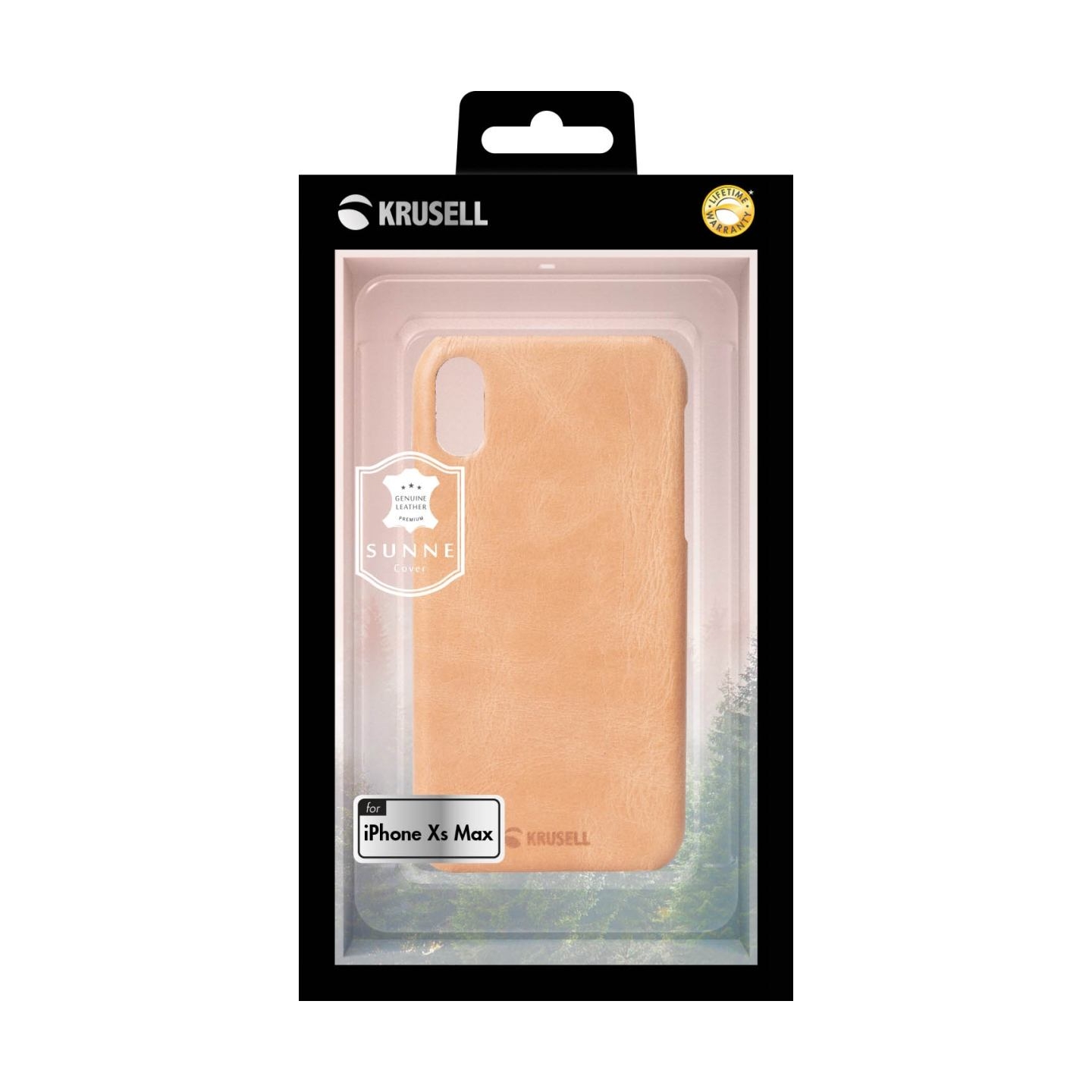 Krusell Sunne Cover Apple iPhone XS Max vintage nude