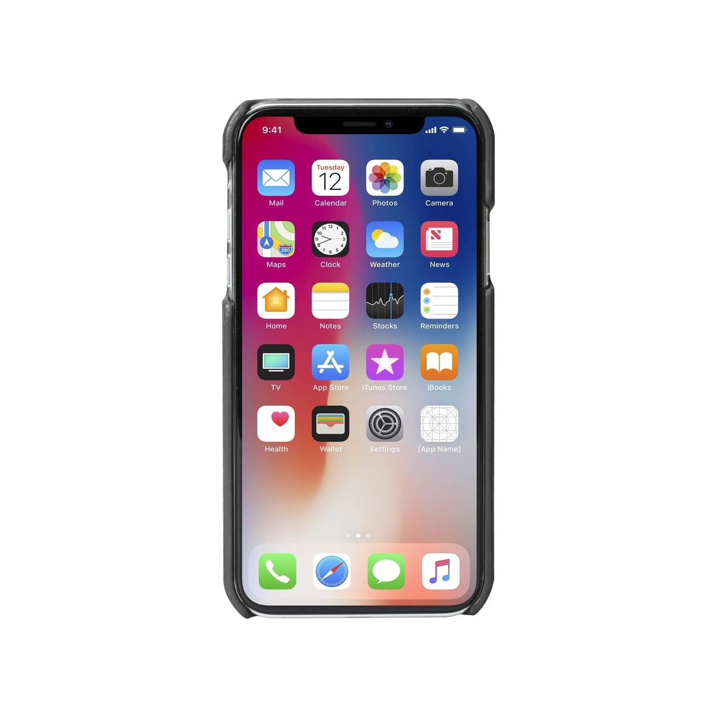 Krusell Sunne Cover Apple iPhone XS Max vintage black