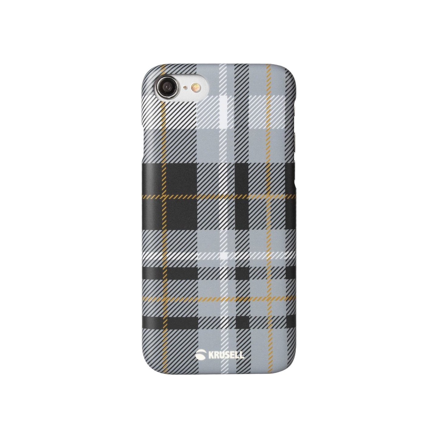 Krusell Limited Cover Apple iPhone 8/7 plaid dark grey