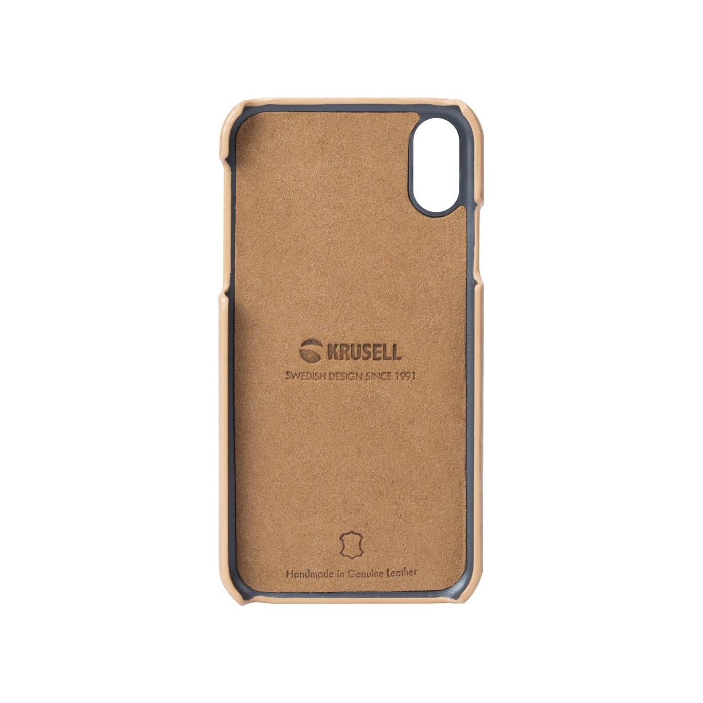 Krusell Sunne Cover Apple iPhone XS vintage nude