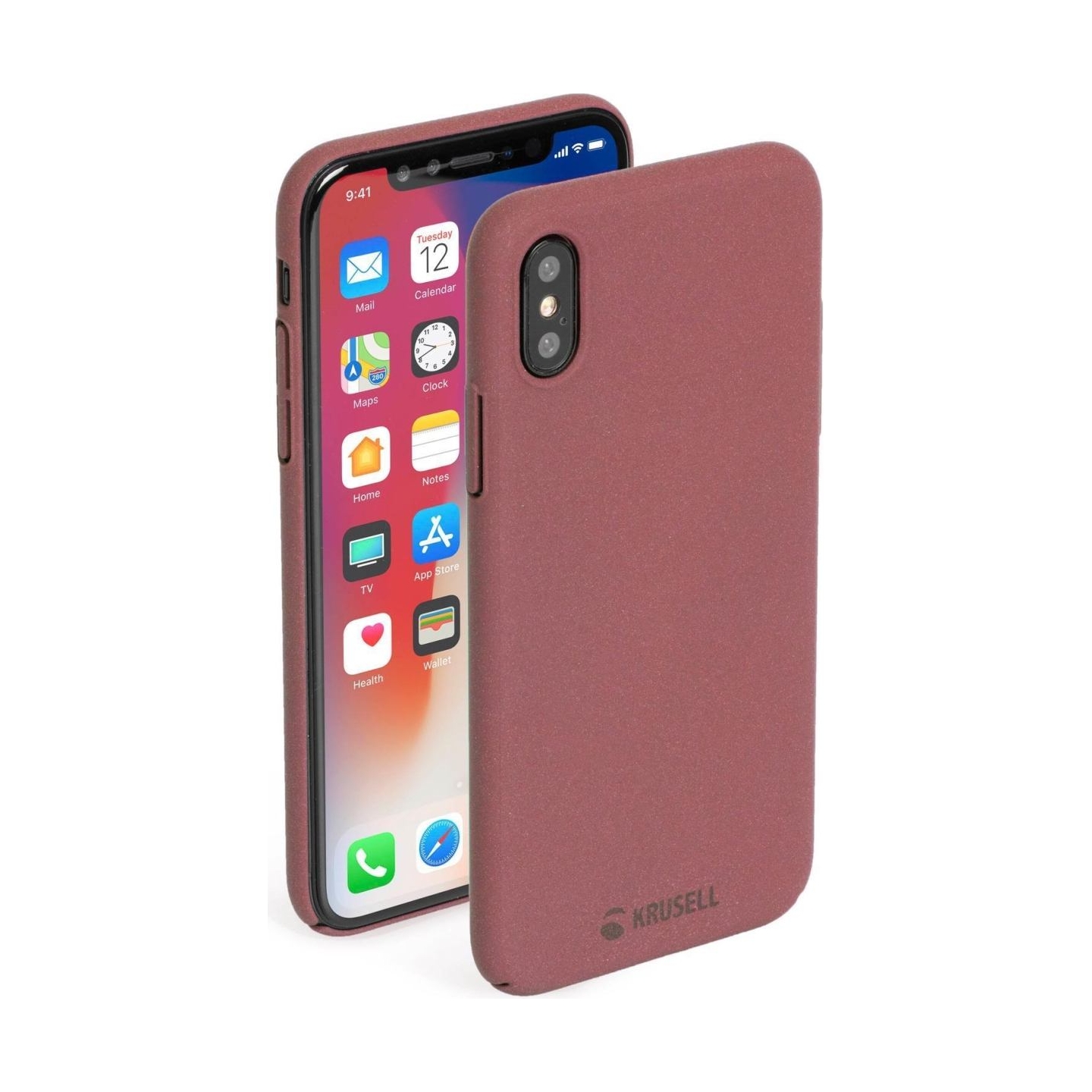 Krusell Sandby Cover Apple iPhone X/XS rust (61093)