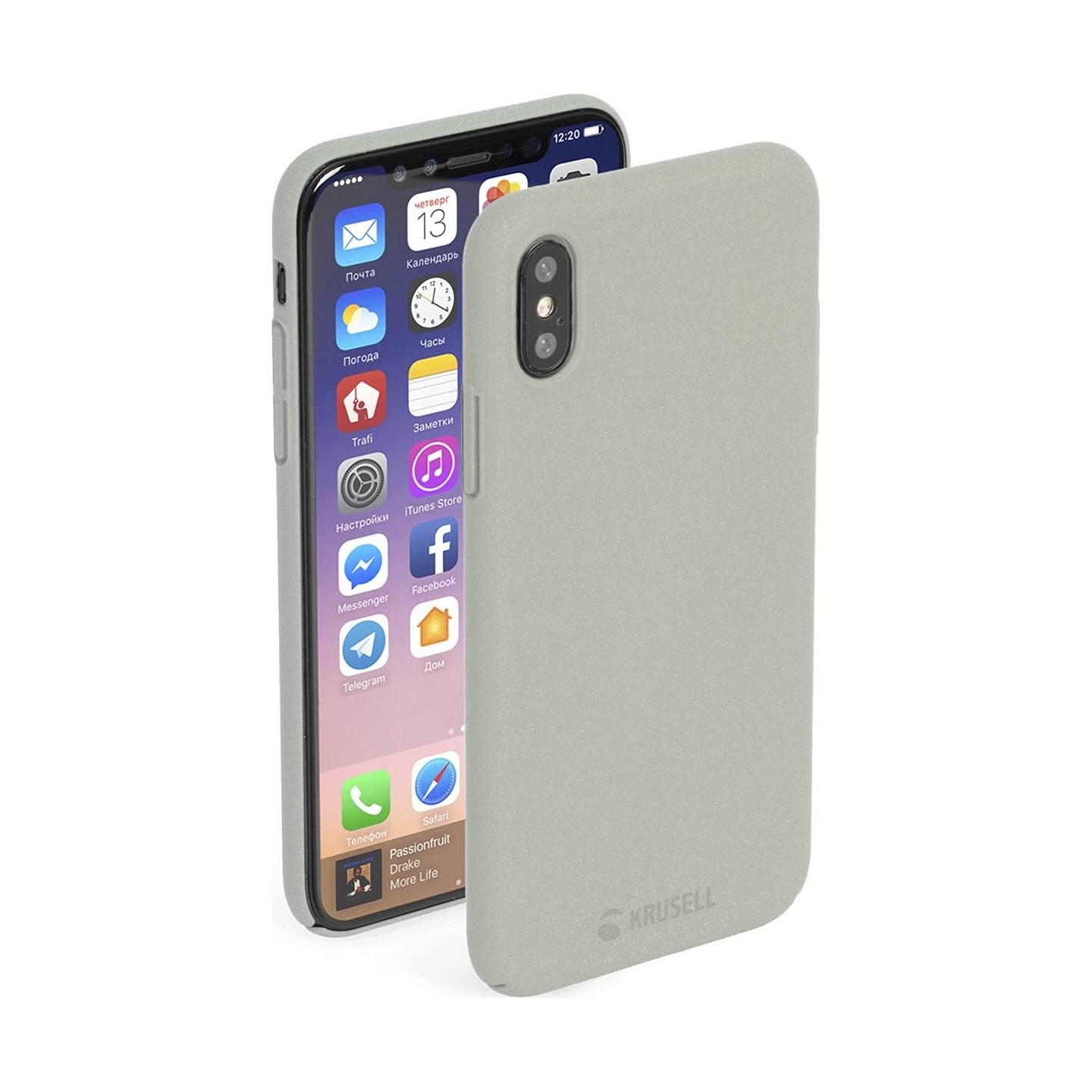 Krusell Sandby Cover Apple iPhone X/XS sand (61092)
