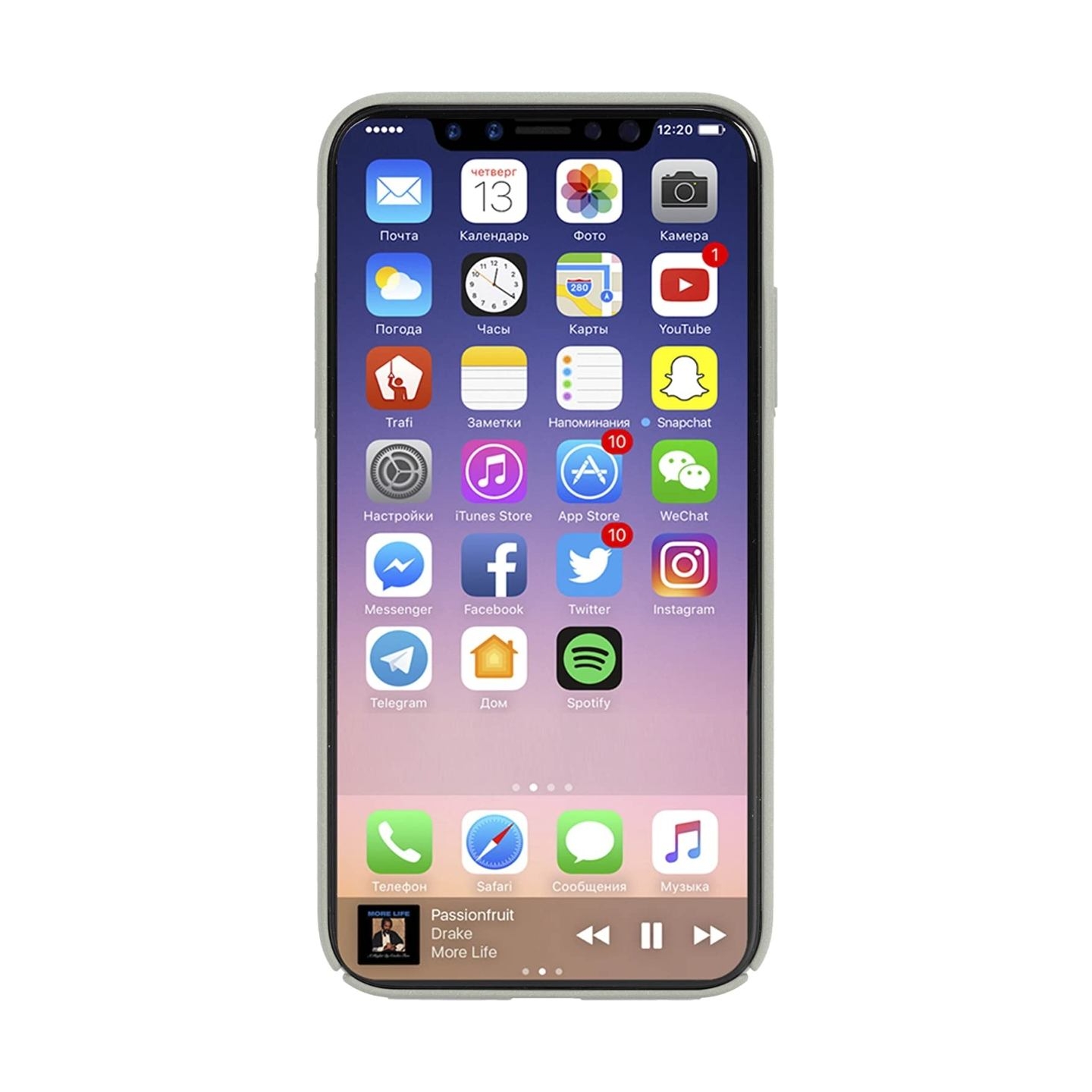 Krusell Sandby Cover Apple iPhone X/XS sand (61092)