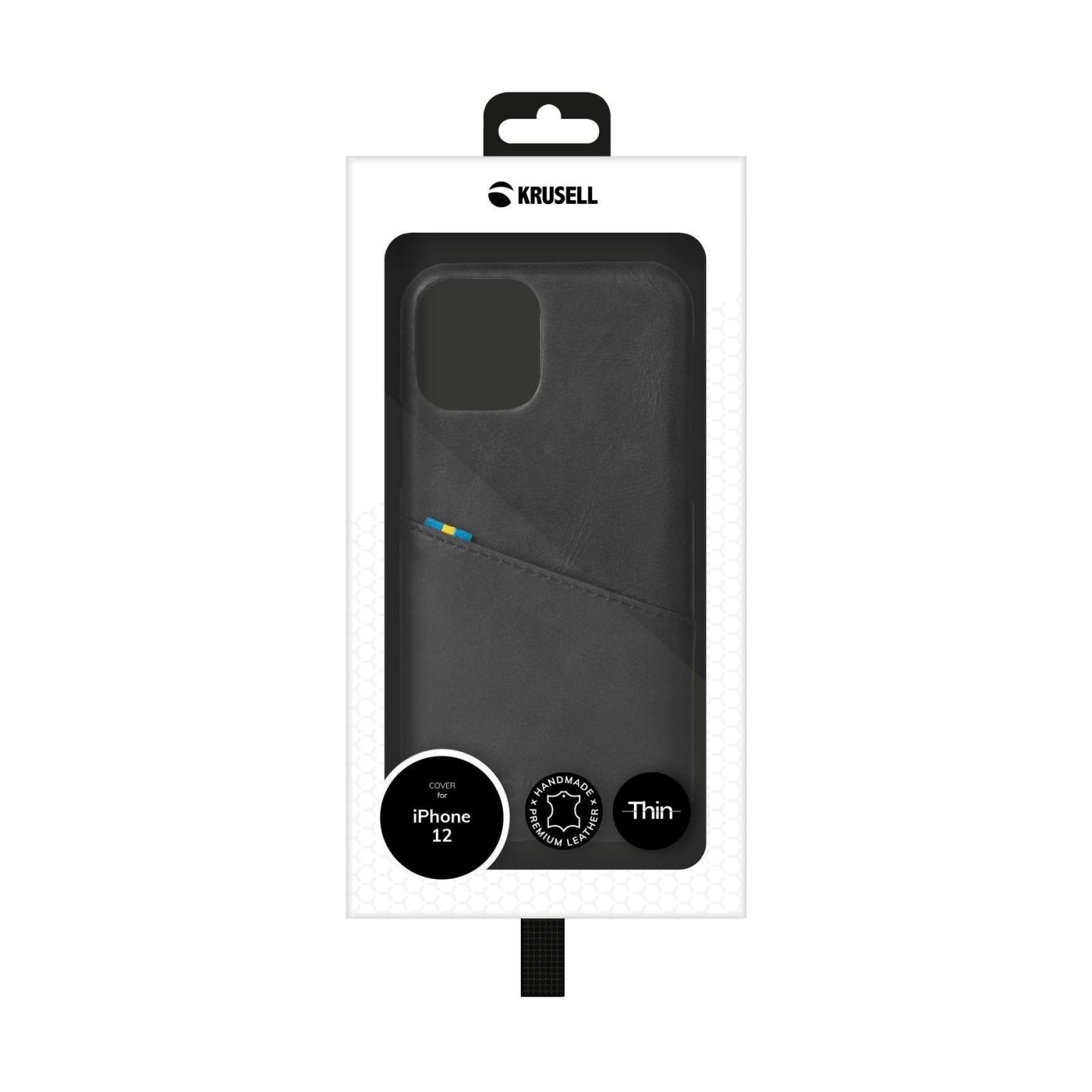 Krusell Sunne CardCover Apple iPhone 12 mini vintage black (62155)