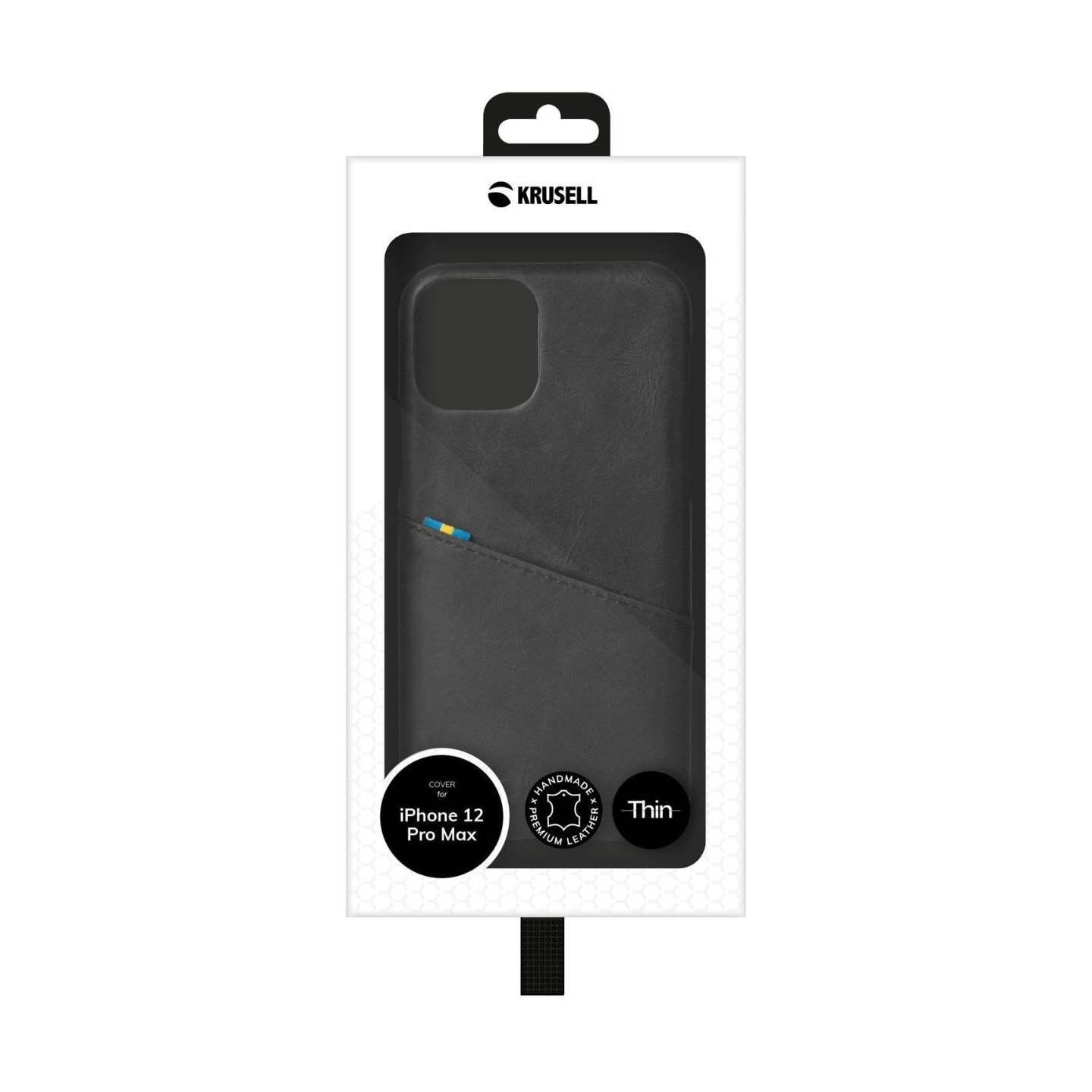 Krusell Sunne CardCover Apple iPhone 12 Pro Max vintage black (62177)