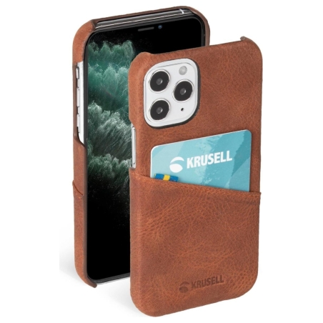 Krusell Sunne CardCover Apple iPhone 12 Pro Max vintage cognac (62176)
