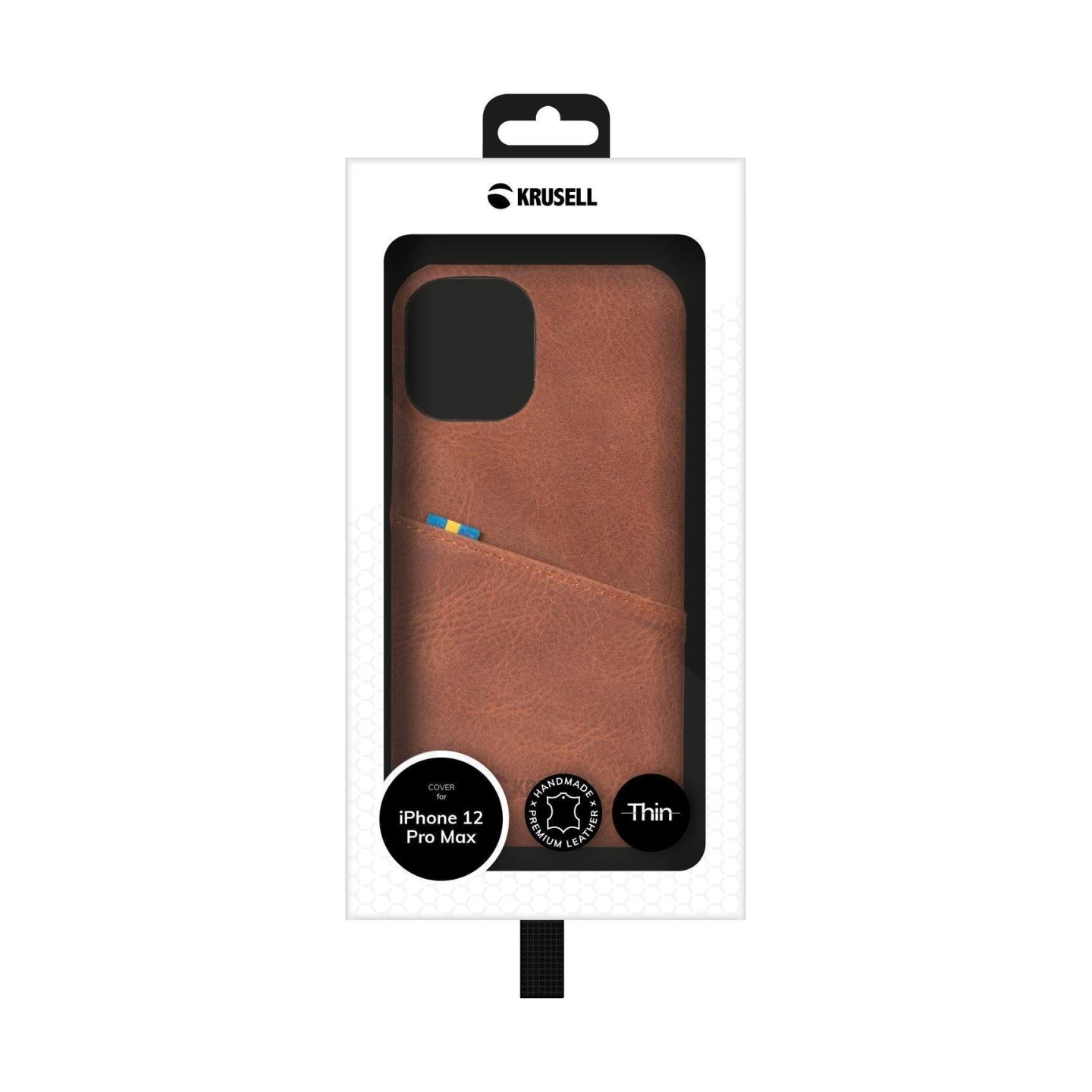 Krusell Sunne CardCover Apple iPhone 12 Pro Max vintage cognac (62176)