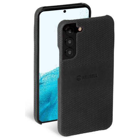 Krusell Leather Cover Samsung Galaxy S22+ vintage black (62465)