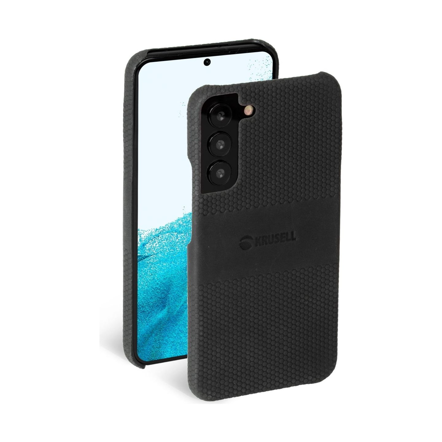 Krusell Leather Cover Samsung Galaxy S22+ vintage black (62465)