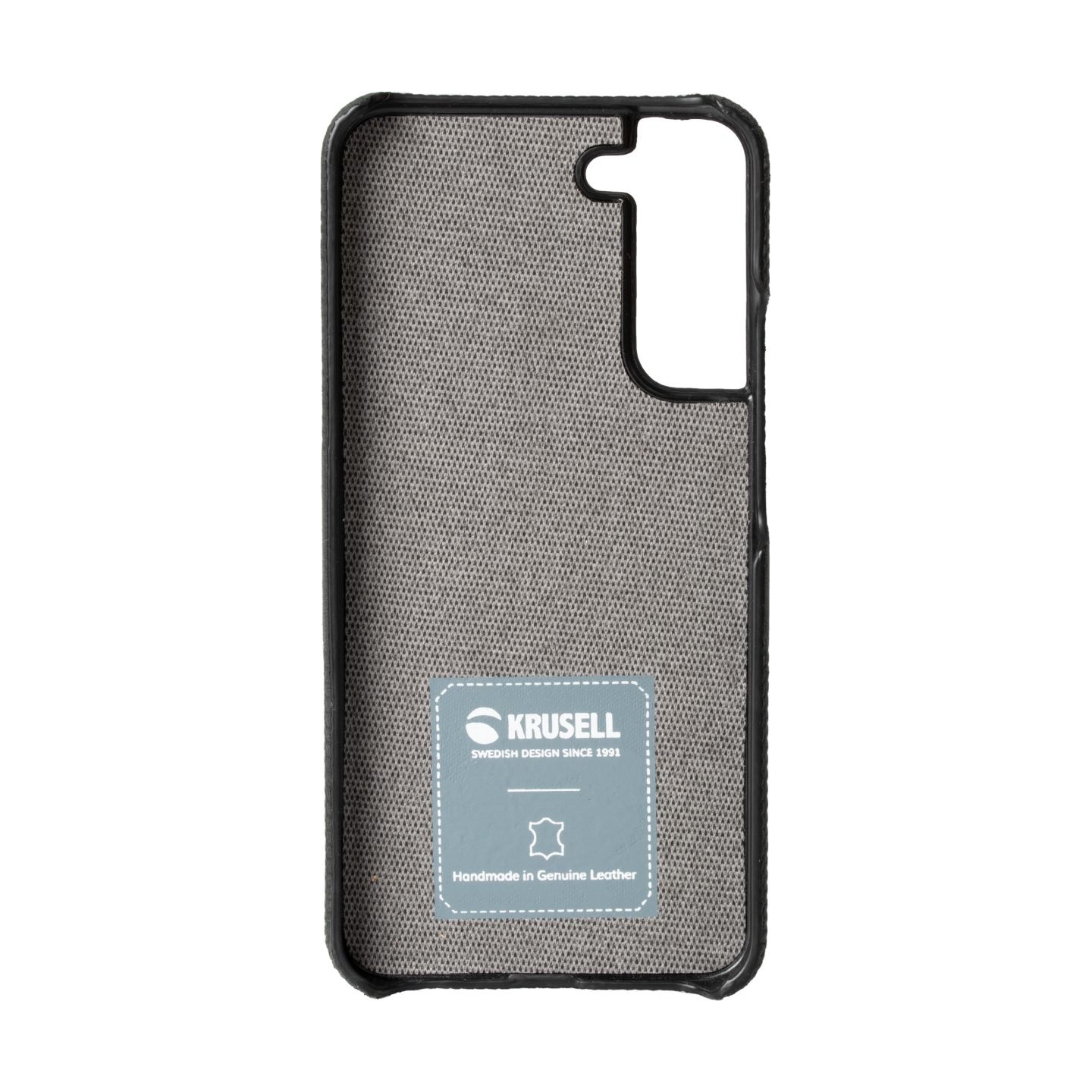 Krusell Leather Cover Samsung Galaxy S22+ vintage black (62465)