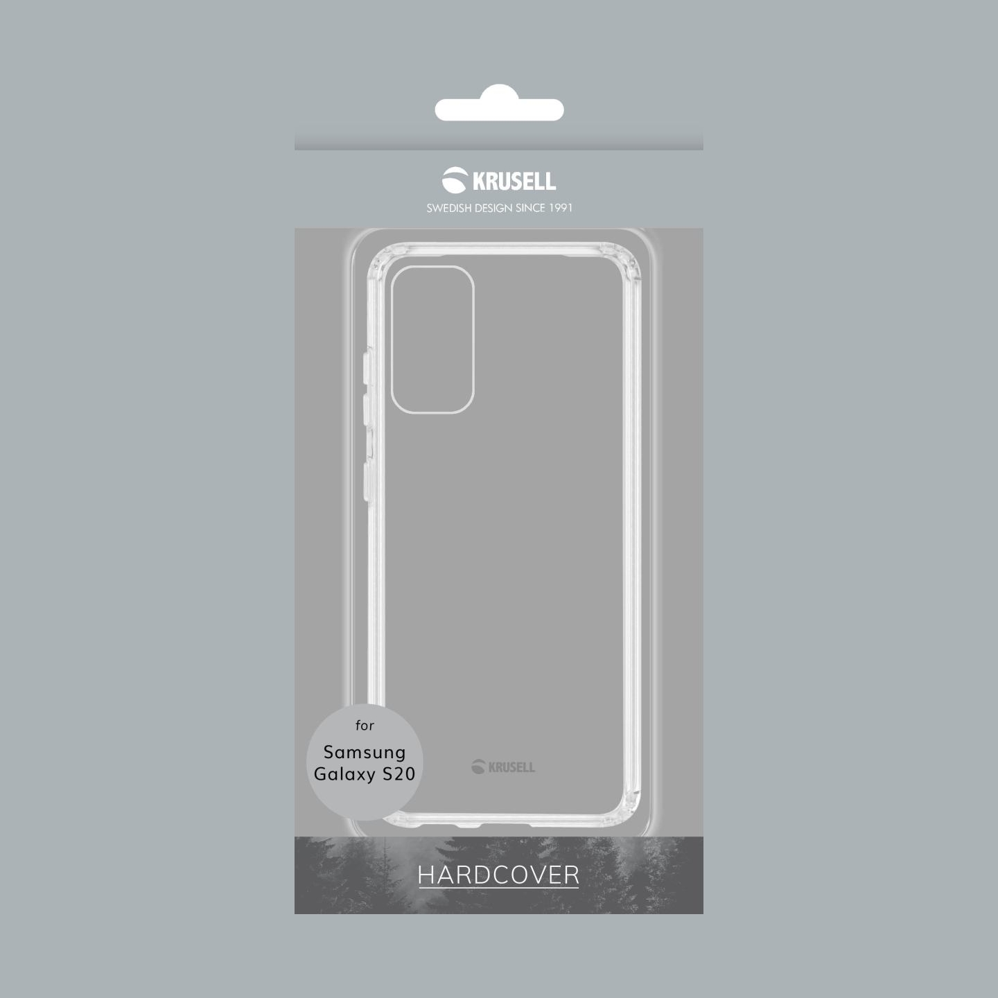 Krusell Essentials HardCover Samsung Galaxy S20 transparent