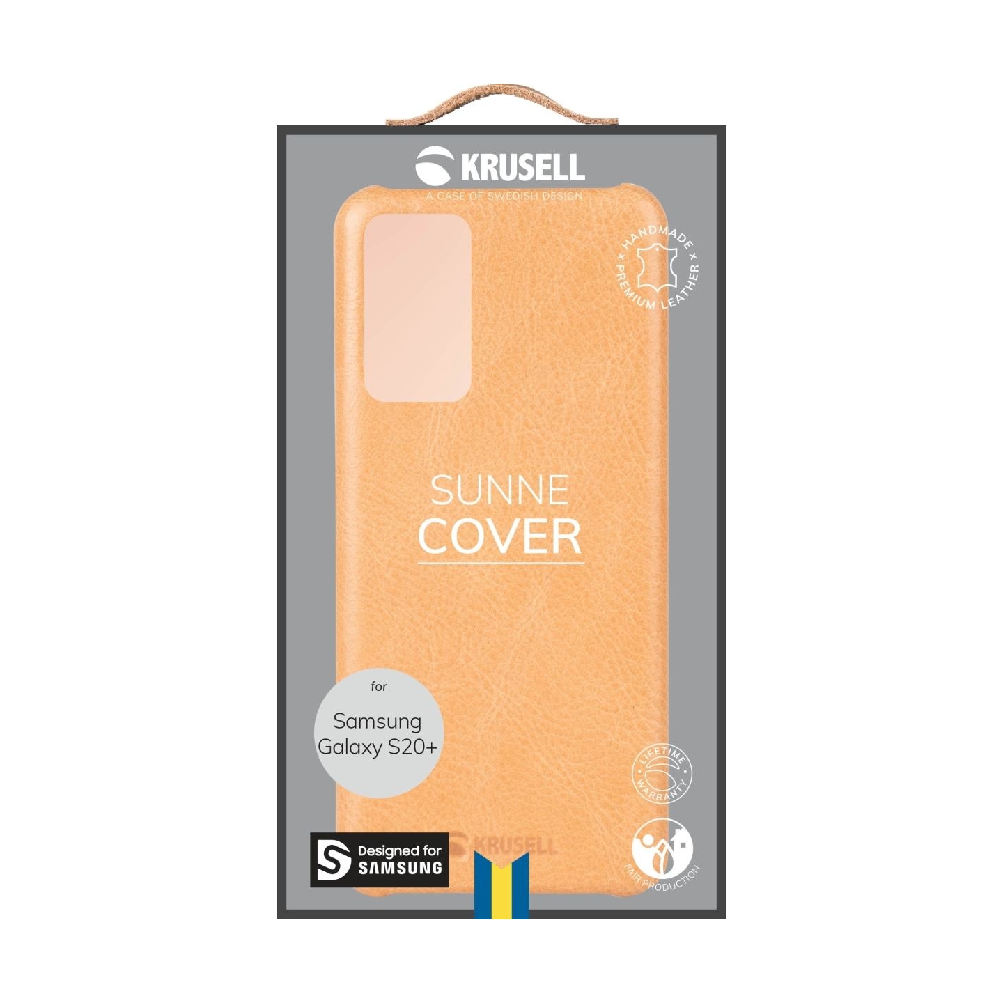 Krusell Sunne Cover Samsung Galaxy S20+ vintage nude