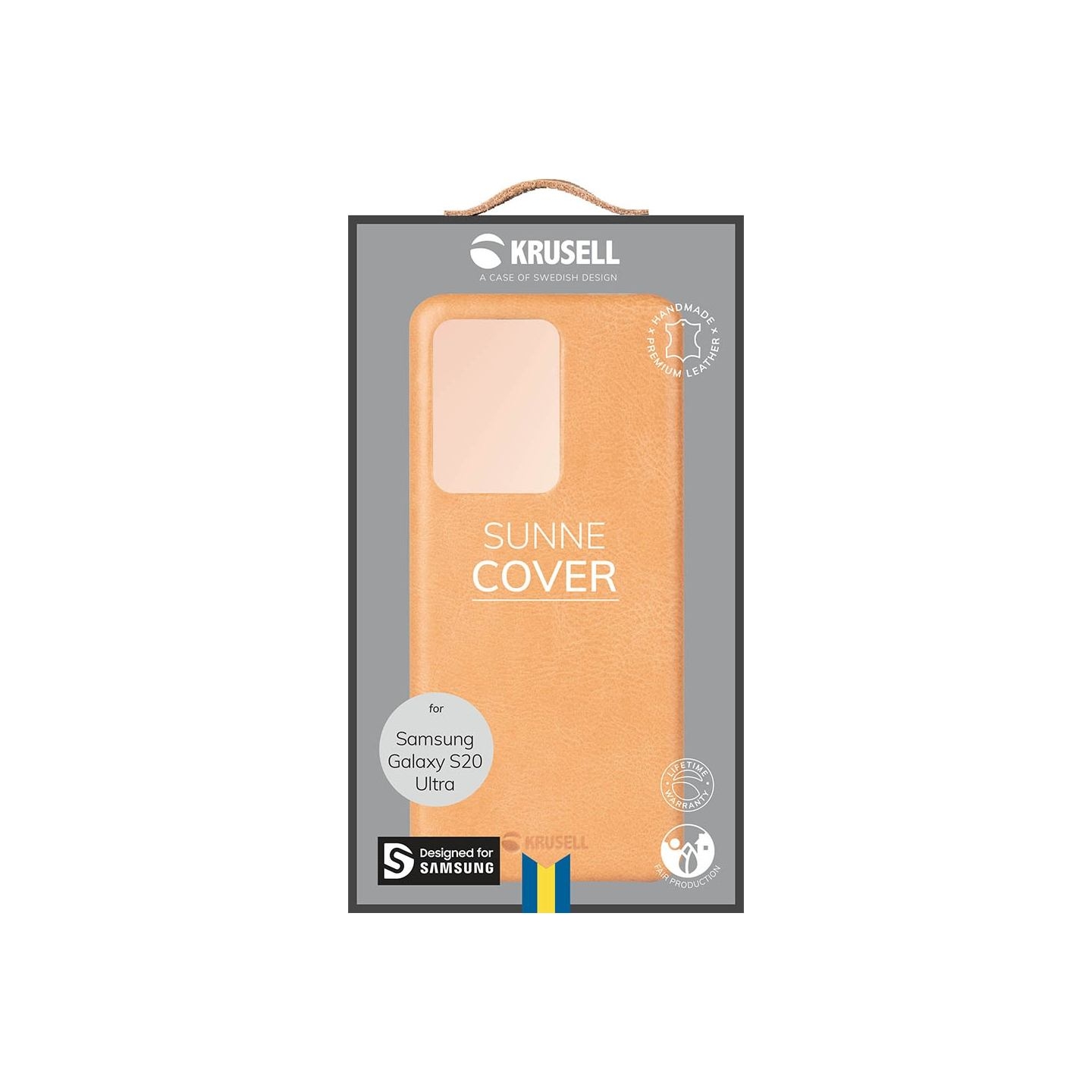 Krusell Sunne Cover Samsung Galaxy S20 Ultra vintage nude
