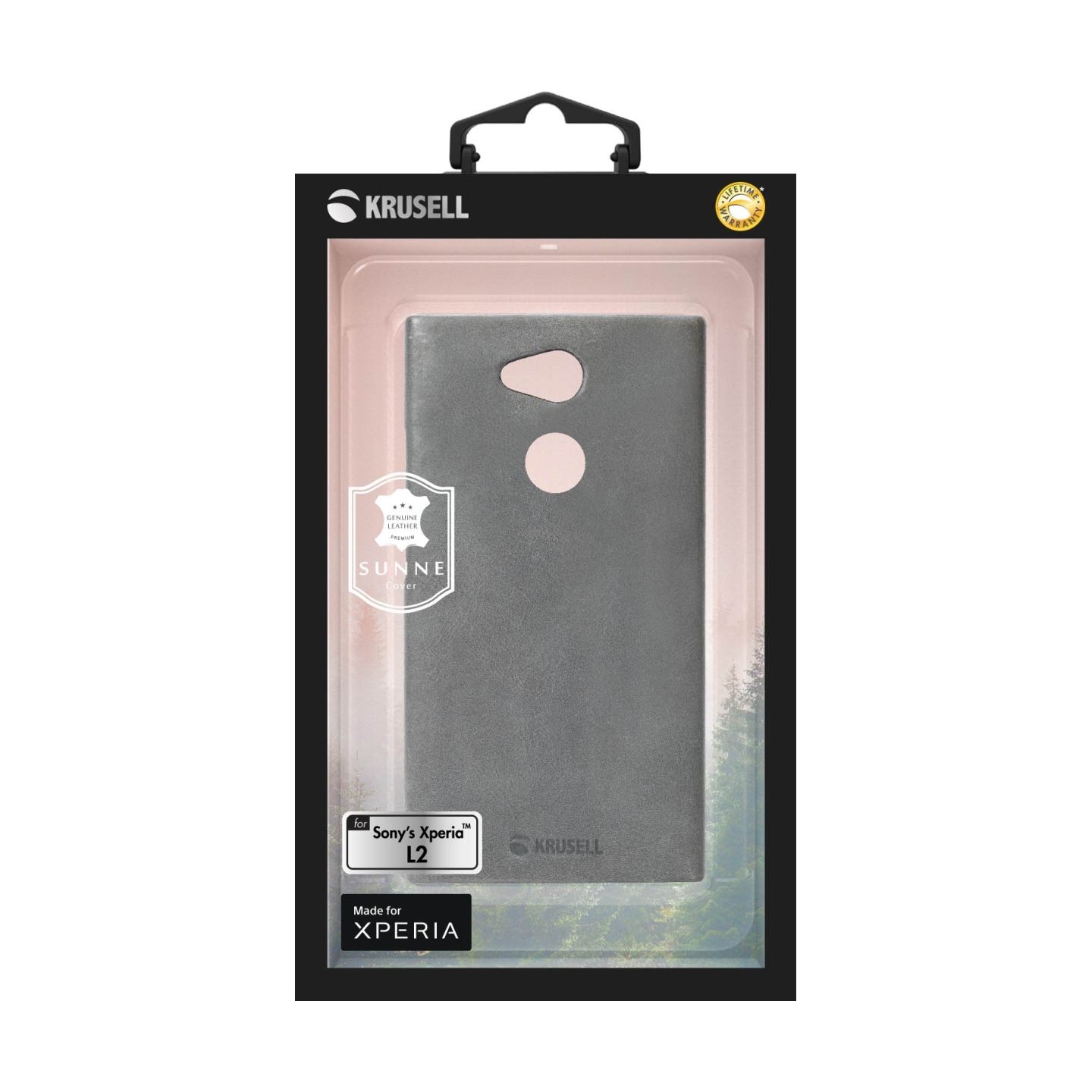 Krusell Sunne Cover Sony Xperia L2 vintage grey