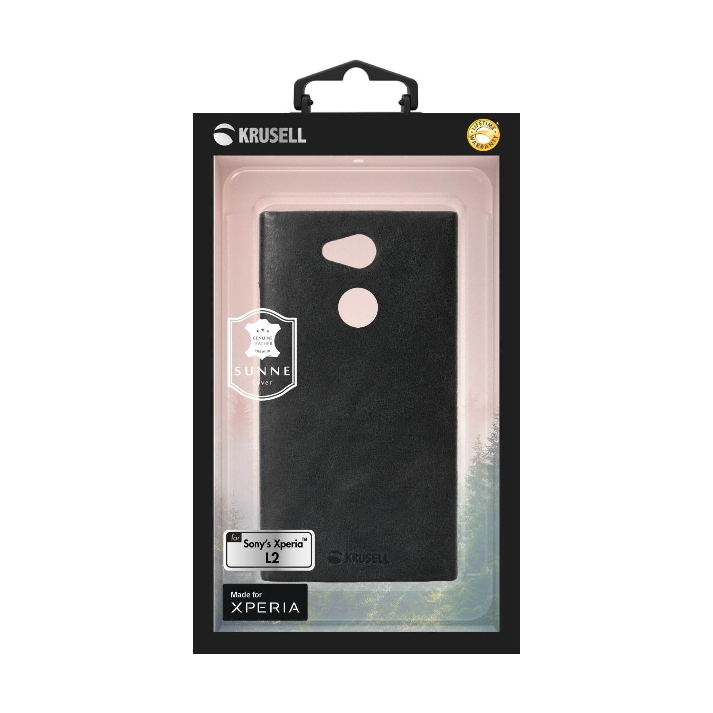 Krusell Sunne Cover Sony Xperia L2 vintage black