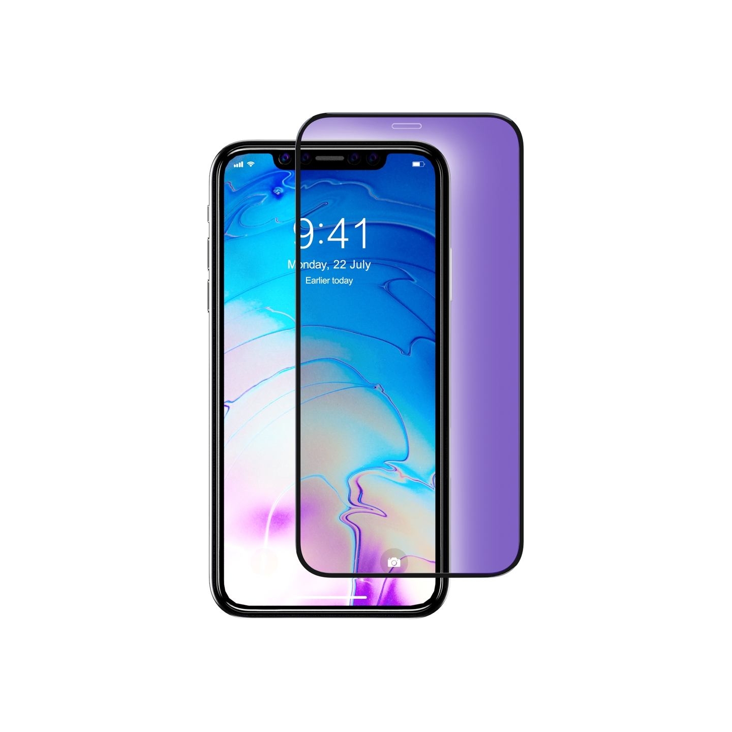 Devia Van Anti-blue Ray Full Screen Tempered Glass iPhone 11 Pro Max black