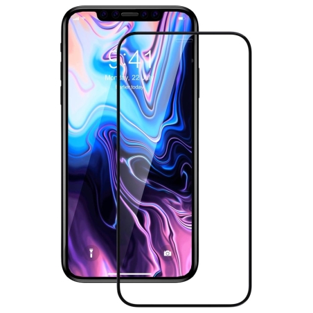 Devia Van Entire View Full Tempered Glass iPhone 11 Pro Max black
