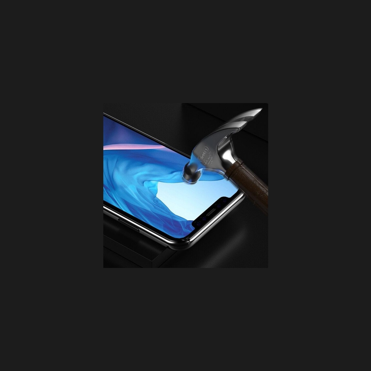 Devia Van Entire View Full Tempered Glass iPhone 11 Pro Max black