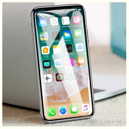 Devia Van Entire View Anti-glare Tempered Glass iPhone XR (6.1) black (10pcs)