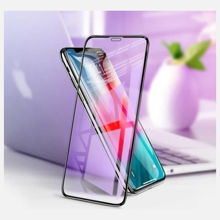 Devia Van Anti-blue Ray Full Screen Tempered Glass iPhone XR (6.1) black (10pcs)