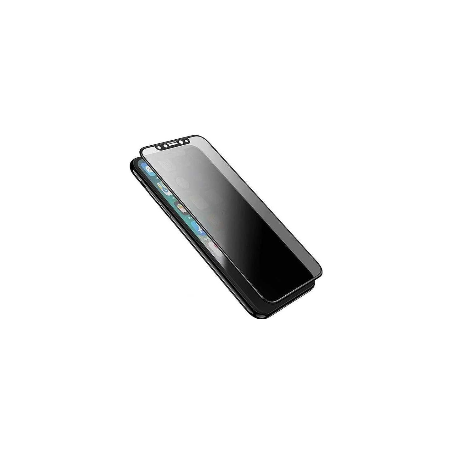 Devia Real Series 3D Full Screen Privacy Tempered Glass iPhone XS Max (6.5) black
