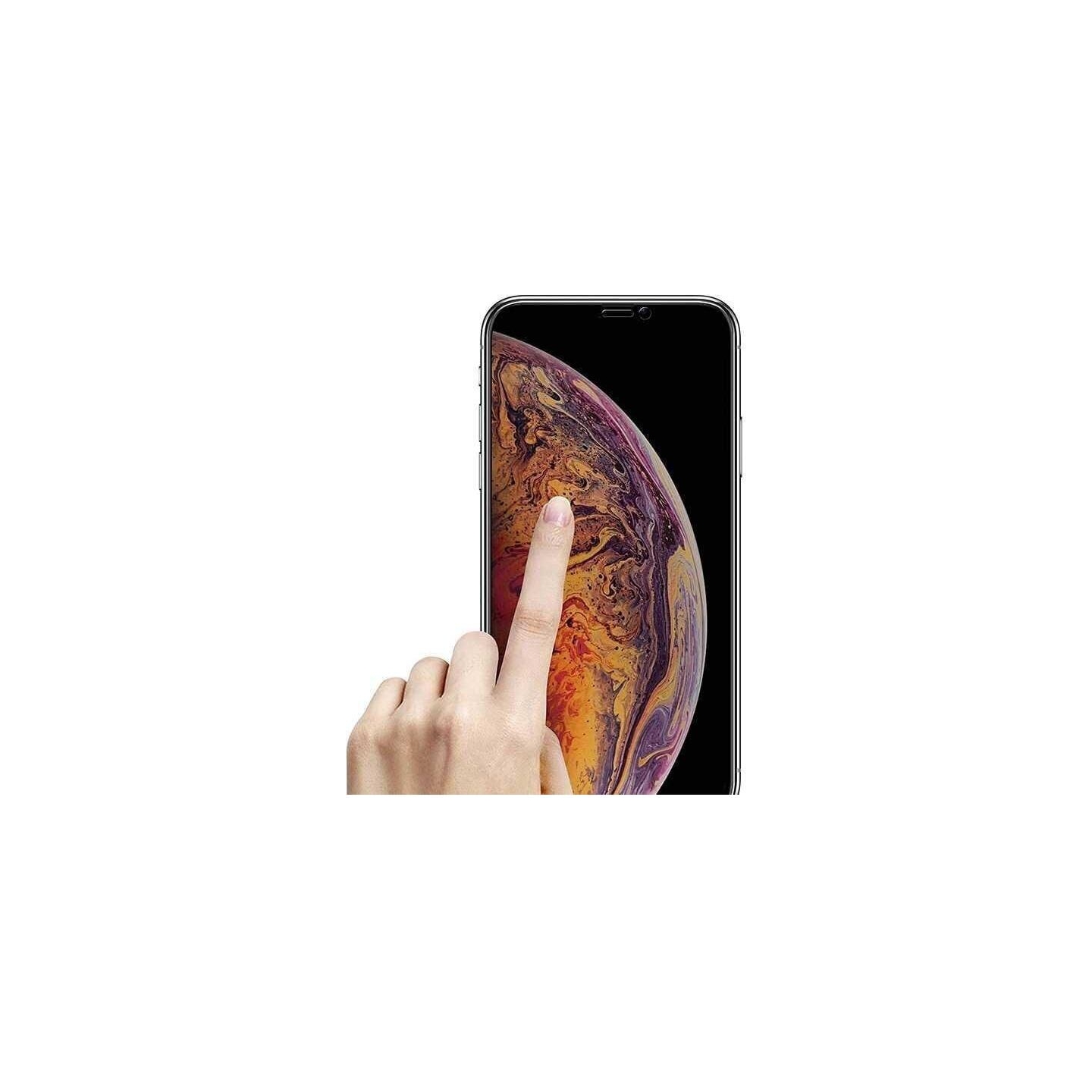 Devia Real Series 3D Full Screen Privacy Tempered Glass iPhone XS Max (6.5) black