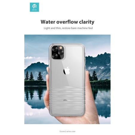 Devia Ocean2 series case iPhone 11 Pro clear