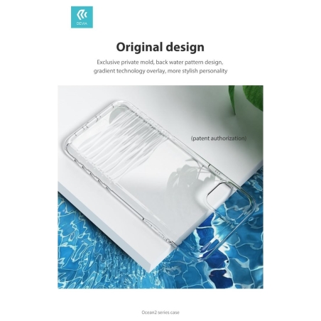 Devia Ocean2 series case iPhone 11 Pro clear