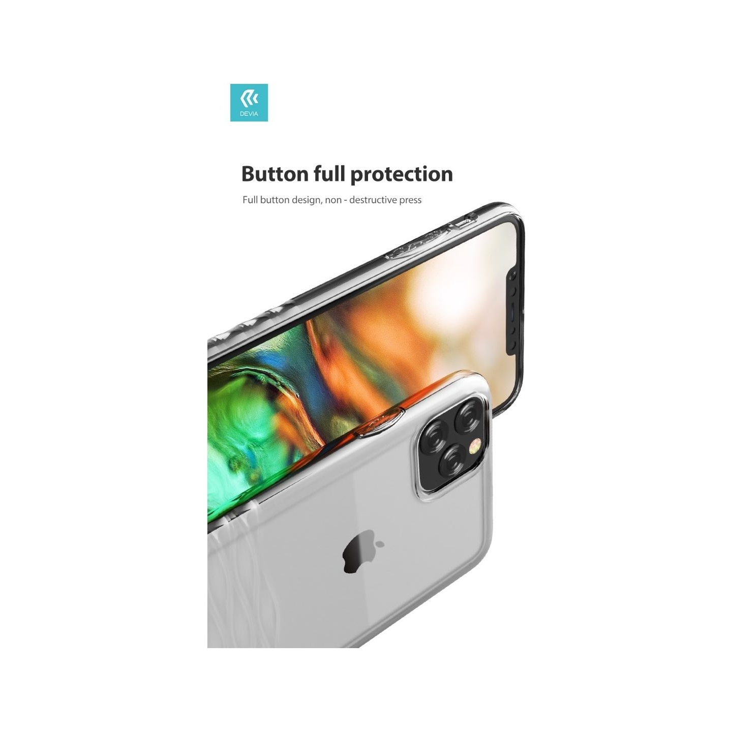 Devia Ocean2 series case iPhone 11 Pro clear