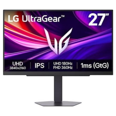 LG LCD Monitor|LG|27 "|3840 x 2160 pixels|4K Ultra HD|Native aspect ratio 16:9|LCD|Flat|27G810A-B
