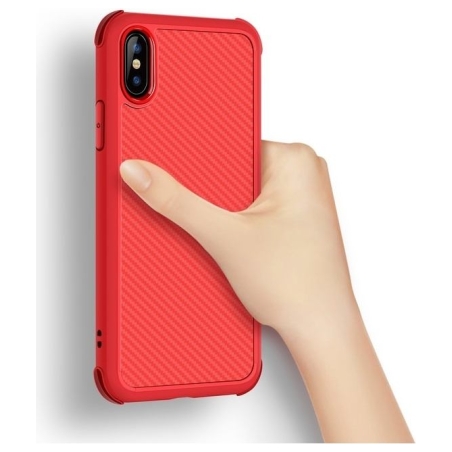 Devia Shark1 Shockproof Case iPhone XS Max (6.5) red