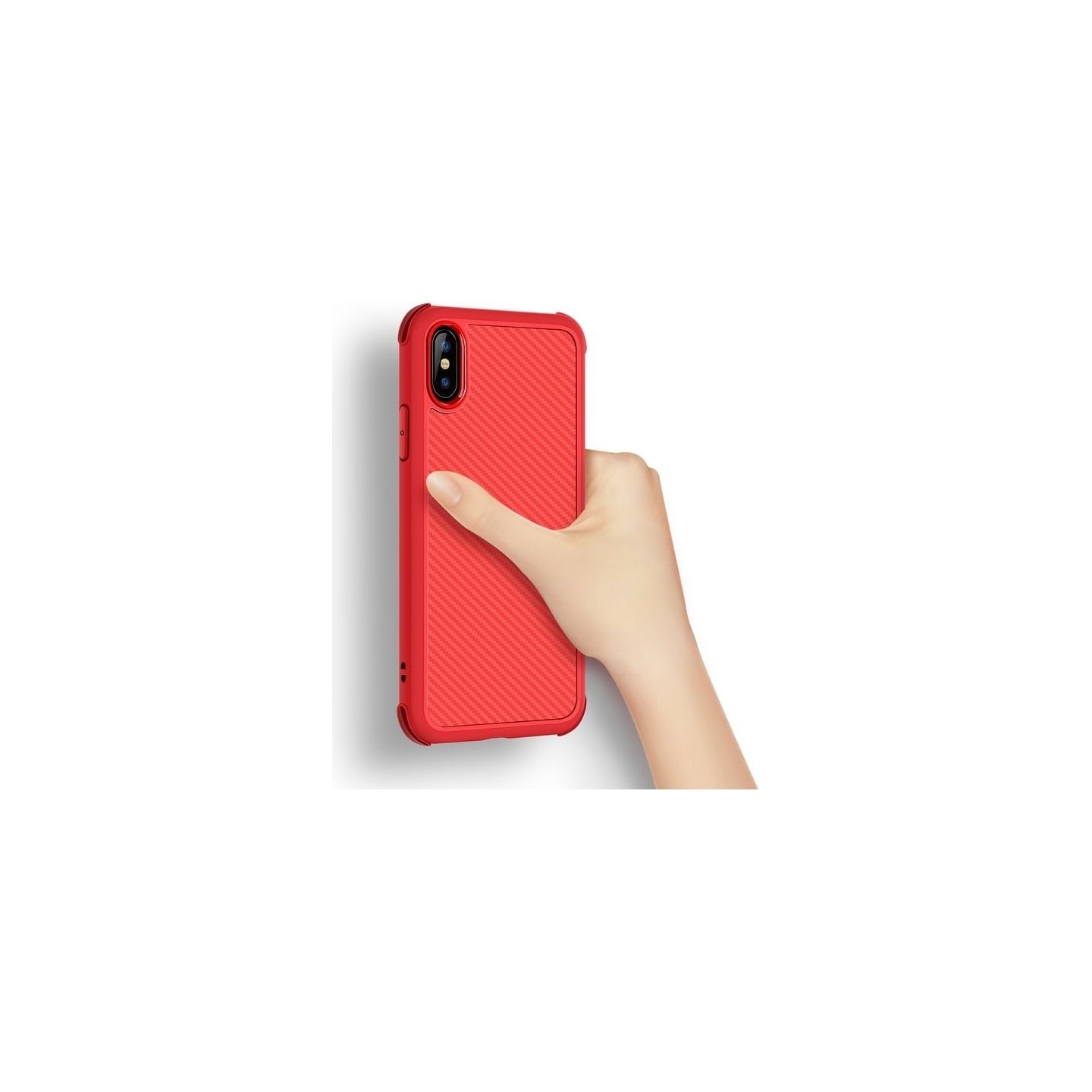 Devia Shark1 Shockproof Case iPhone XS Max (6.5) red