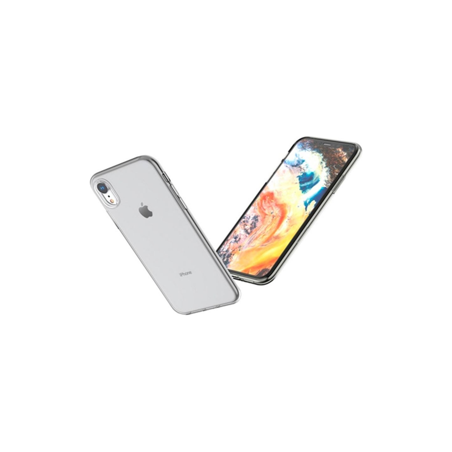 Devia Naked case(TPU) iPhone XS/X(5.8) clear tea