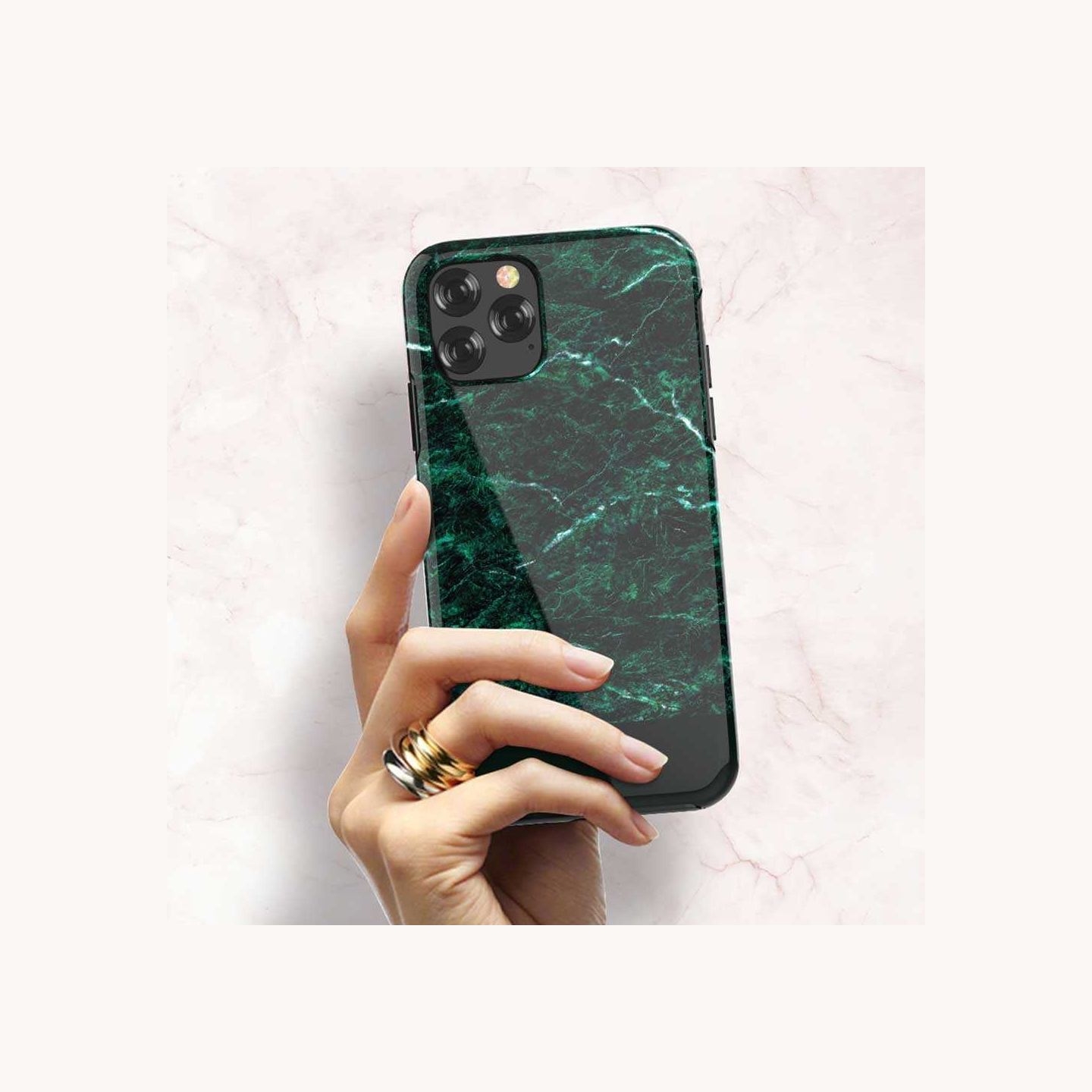 Devia Marble series case iPhone 11 Pro Max green