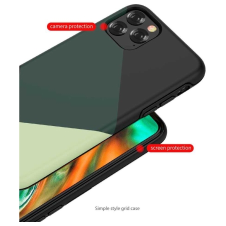 Devia simple style grid case iPhone 11 Pro Max green