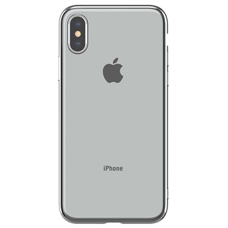 Devia Glitter soft case (TPU) iPhone XS Max (6.5) silver