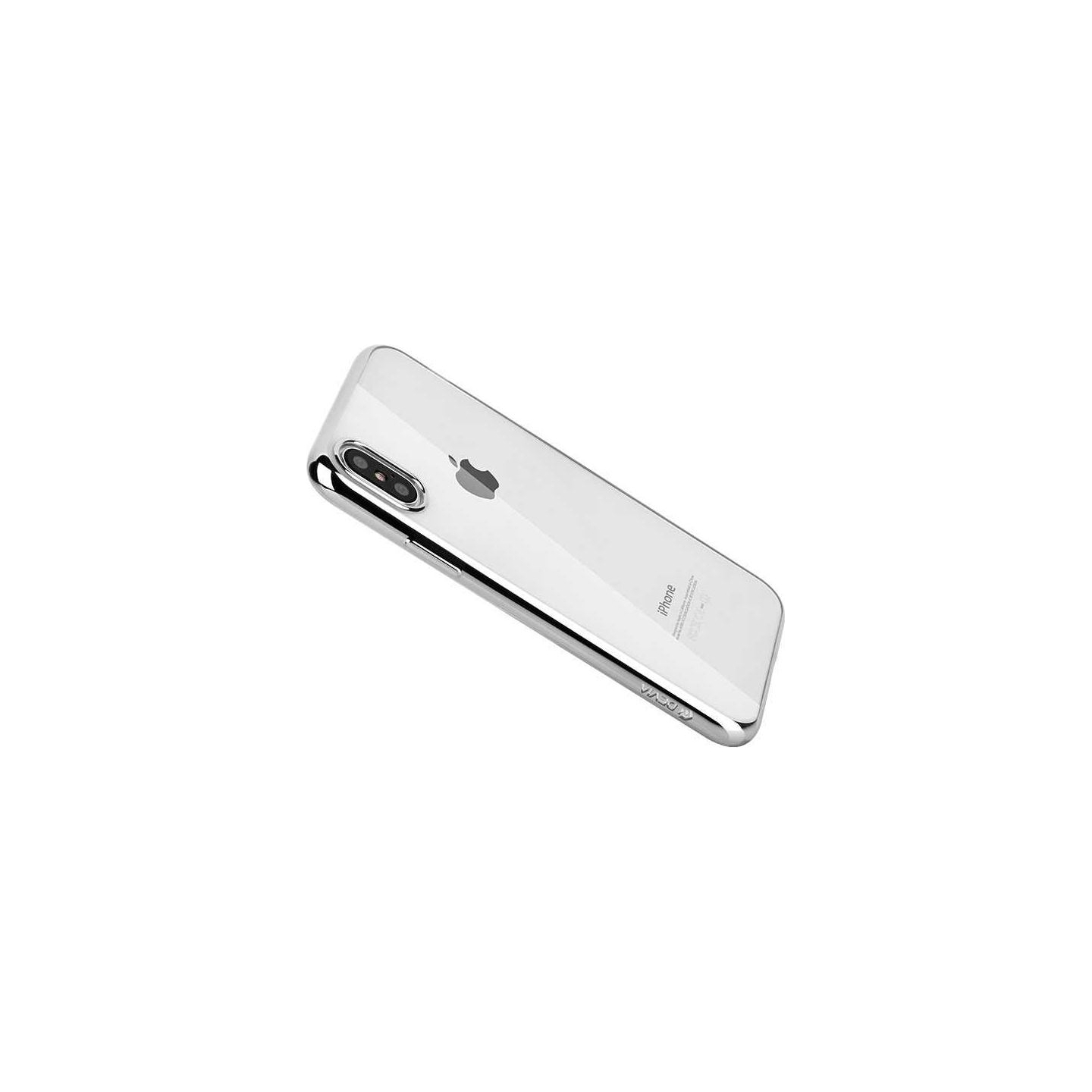 Devia Glitter soft case (TPU) iPhone XS Max (6.5) silver